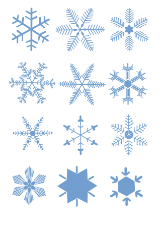 Ice, Crystal, Snowflakes Png PNG images