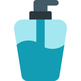 Liquid Soap Icon Blue PNG images