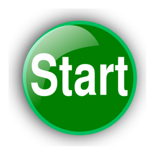 Green Start Button Clip Art PNG images