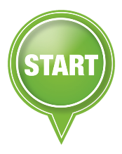 Start Green Icon Button PNG images