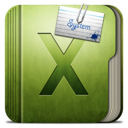 System Folder Green Icon PNG images