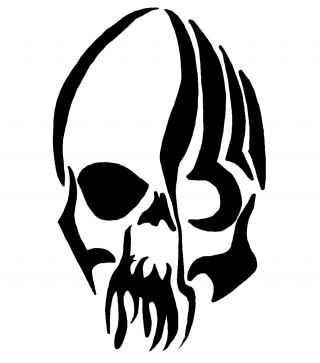 Tribal Skull Tattoos Png PNG images