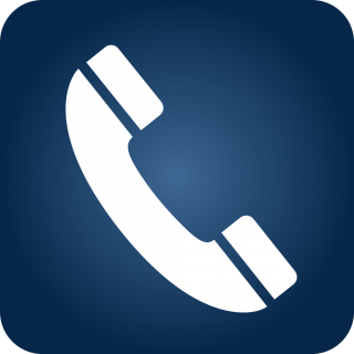 Telephone Icon Blue Gradient PNG images