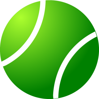 Simple Green Tennis Ball Png PNG images