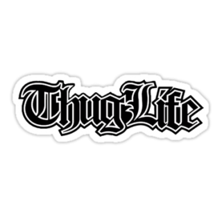 Thug Life 2. By RussellK99 PNG images