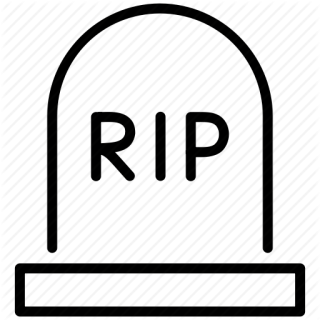 Rip Skull Stop Tomb Icon PNG images