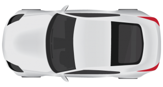 White Car, Parking, Meter, Top Png PNG images