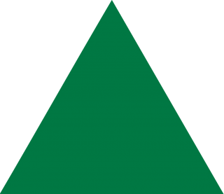 Green Normal Triangle Png PNG images