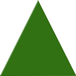 Green Triangle Image PNG images