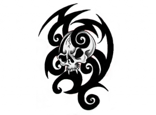 Tribal Skull Tattoos Best Png Clipart PNG images