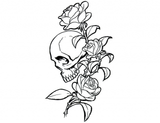 Tribal Skull Tattoos Clip Art PNG images