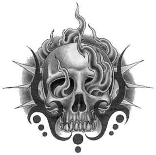 Tribal Skull Tattoos Png Hd PNG images