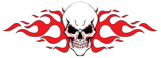 Tribal Skull Tattoos Red Png PNG images