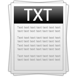 Windows Txt File Icons For PNG images