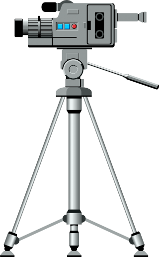 Free Download Of Video Camera On Tripod Icon Clipart PNG images