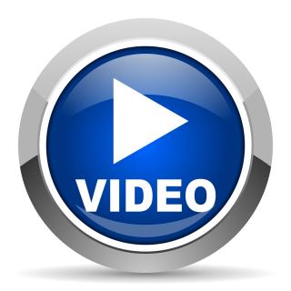 Blue Video Play Icon PNG images