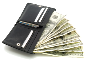 Wallet With Money Transparent Png PNG images