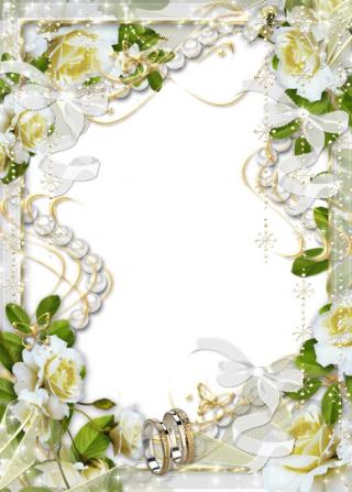 Picture Wedding Frame PNG PNG images