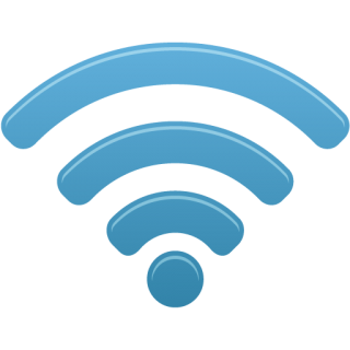 Blue 3d Wifi Icon PNG images