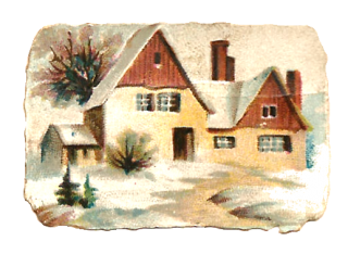 Image Winter House Transparent PNG PNG images