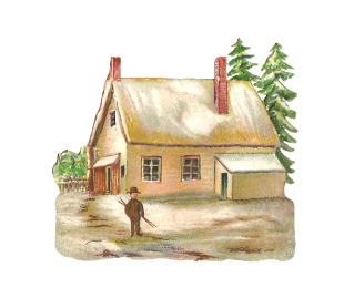 Winter House Png Picture PNG images