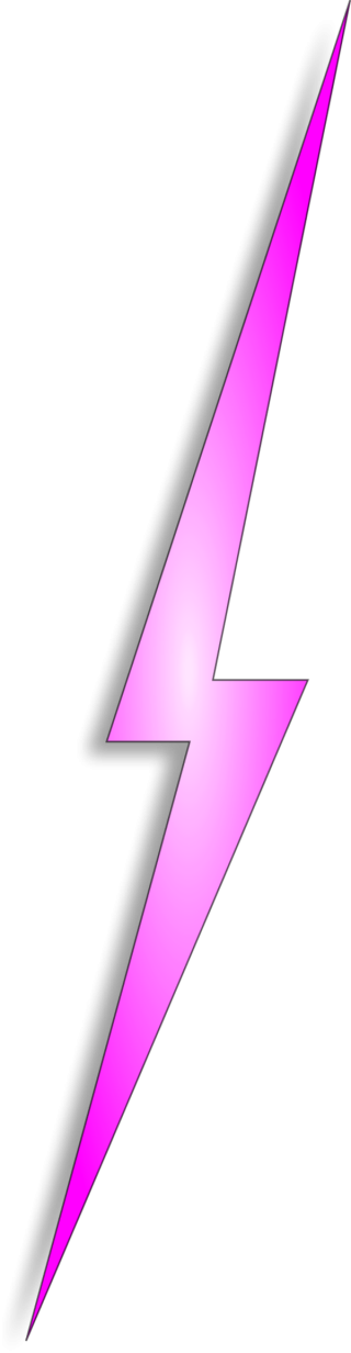 Lightning Bolt Pink PNG images