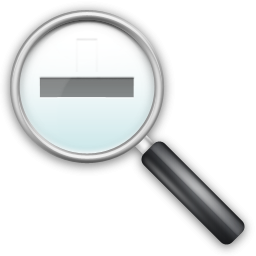 Icon Zoom Out Size PNG images