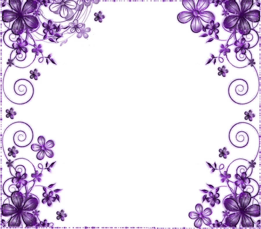 Purple Flower Png - Freeiconspng