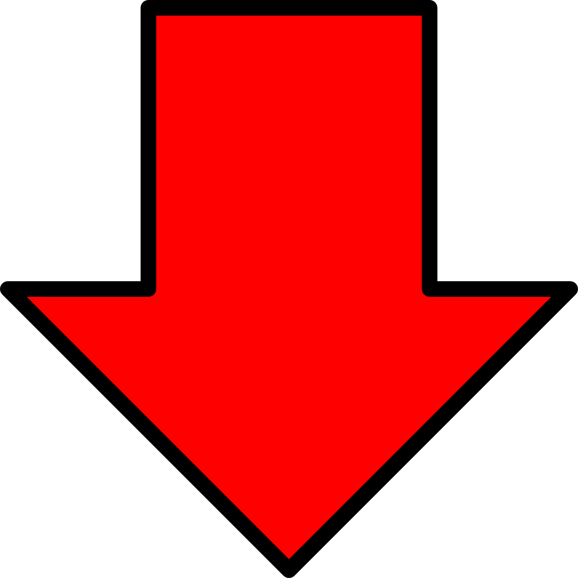 Red arrow down png #4740 - Free Icons and PNG Backgrounds