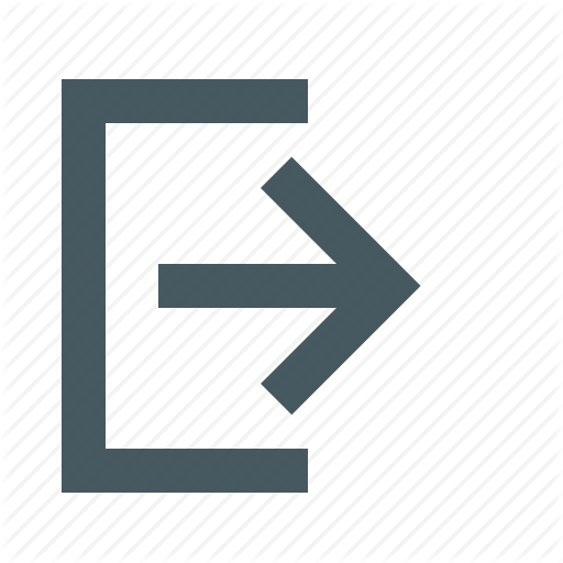 Sign Out Icon Freeiconspng