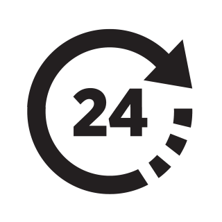 24 Hours Save Icon Format PNG images