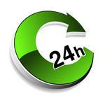 24 Hours Photos Icon PNG images