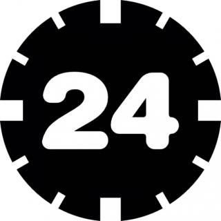 Icon 24 Hours Library PNG images