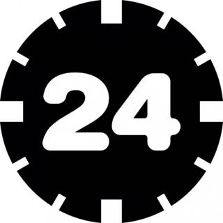 Icon 24 Hours Library PNG images