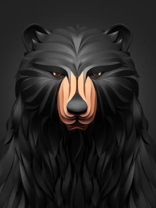 Bear 3d Animal Png PNG images