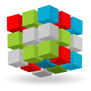 3D Pattern Cube PNG images