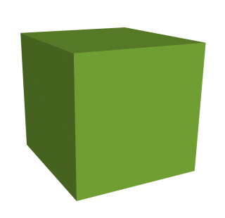 Green Cube 3d Download Png Clipart PNG images