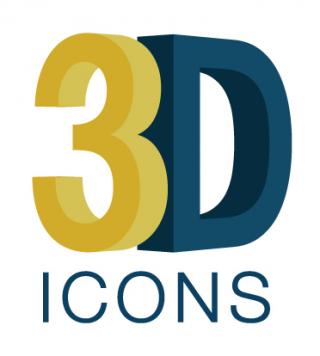 3d Blue And Yellow Icon Windows PNG images