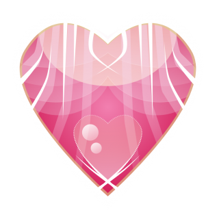 Abstract Heart Pink Png PNG images