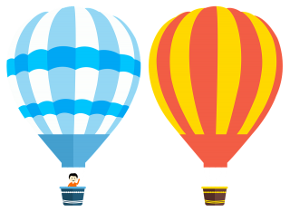 Two Air Balloon Png Clipart PNG images