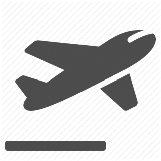 Airplane, Airport, Flying, Landing Strip, Plane, Runway Icon | Icon PNG images