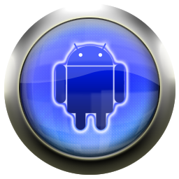 Classic Blue Android Icons PNG images