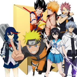 Anime Mix Folder Icon PNG images