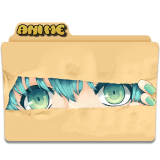 Anime Folder Icon, Transparent Anime Folder.PNG Images & Vector