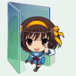 Vista Style Anime Folder Icon PNG images