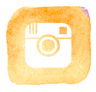 Aquicon Instagram Icon Watercolor Png PNG images