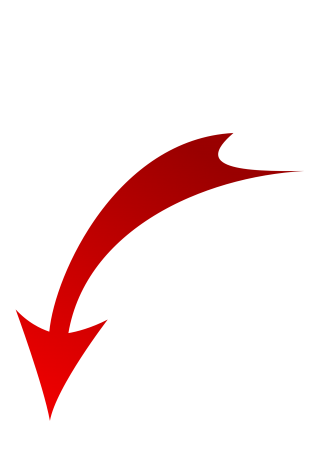 Red Arrow Down Png PNG images