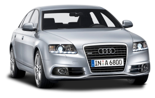 Silver Audi Car PNG PNG images