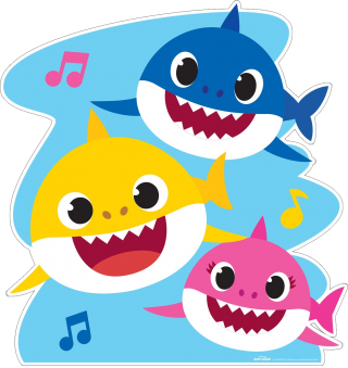 Baby Shark Music Fun Comics Picture Download PNG images