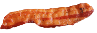 Plate Of Bacon Png PNG images